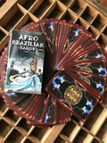 6Witch3 Afro Brazilian Tarot deck - box and card backs
