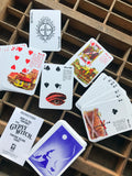 6Witch3 Gypsy Witch Fortune Telling Playing Cards - booklet and card array