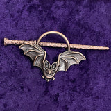 Large Bat Hair Stick