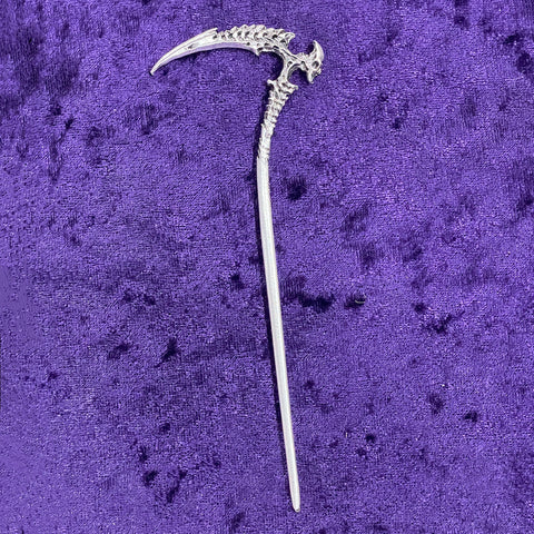 Bone Scythe Hair Stick