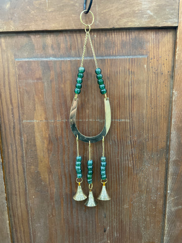 Horseshoe Beaded Windchime