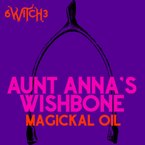 Aunt Anna’s Wishbone Oil Anointing Oil. Hoodoo Condition Ritual Spell Oil.