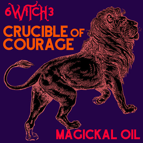 Crucible of Courage Oil (Aeon) Anointing Oil. Condition Ritual Spell Oil.