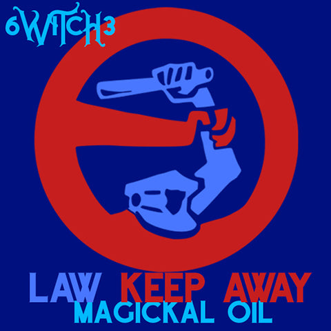 Law Keep Away Oil Anointing OIl. Hoodoo Condition Oil. Spell Oil.