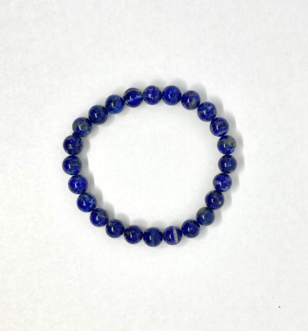 Lapis Lazuli 8mm Bead Stretch Bracelet