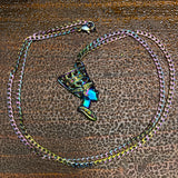 Rainbow Nefertiti Necklace