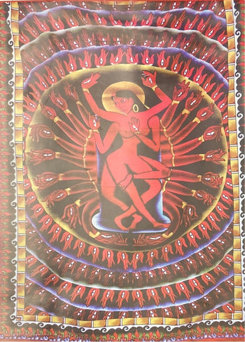 Psychedelic Goddess Tapestry
