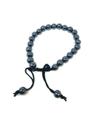 Hematite Adjustable Cord Bracelet
