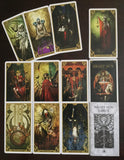 6Witch3 Night Sun Tarot - booklet and card array