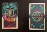 6Witch3 Santa Muerte Tarot Deck - The Hierophant card with back of card design