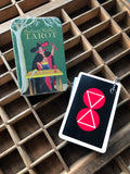 6Witch3 Tarot In A Tin by Barbara Walker, tin and back of cards