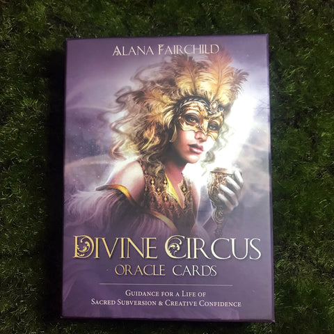 6Witch3 Divine Circus Oracle Cards - front of the box