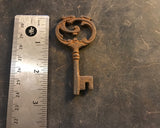 Large Rusted Skeleton Keys
